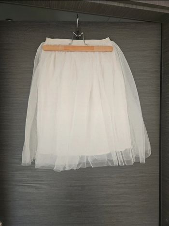 Jupe mi longue tulle à paillettes