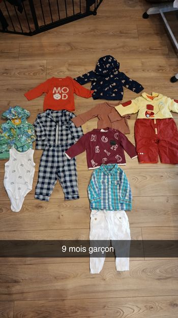 Lot vêtement 9mois