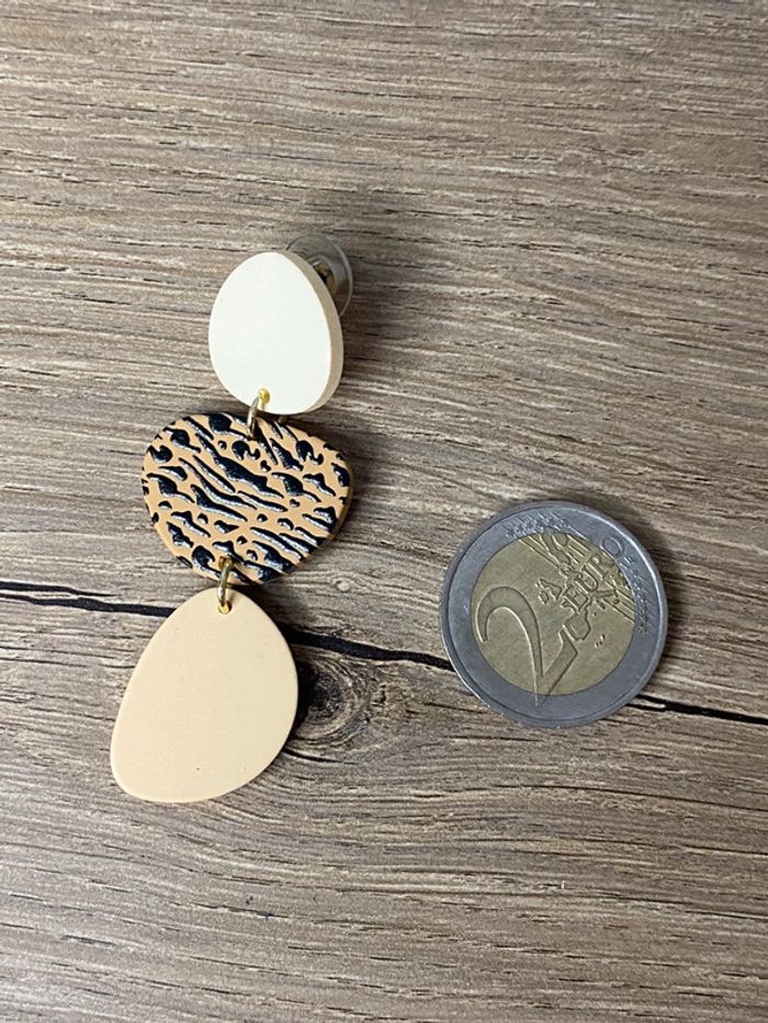 Paire de boucles d’oreille bohème chic - photo numéro 5