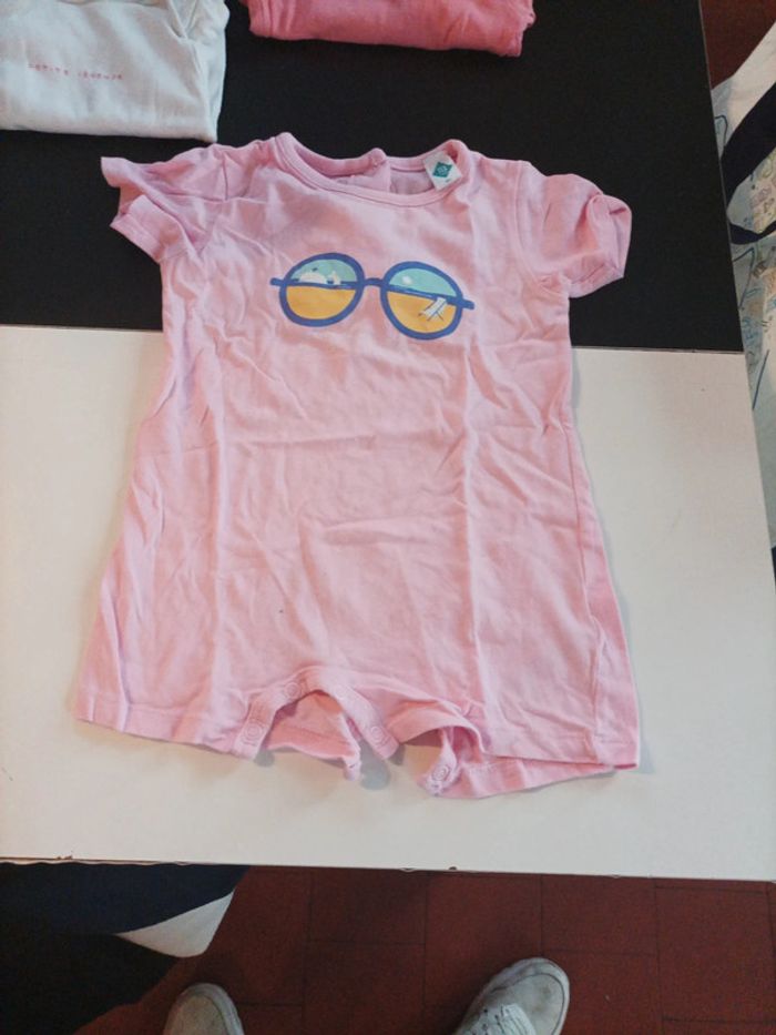 Combinaison été bébé fille