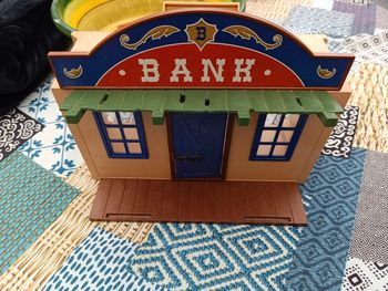 Banque pour Playmobil 4398 (western cowboy)