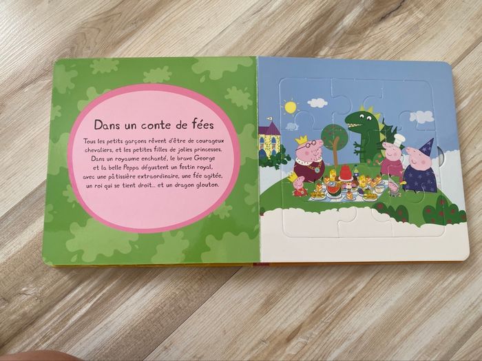 Peppa Pig : Mon petit livre Puzzle - photo numéro 5
