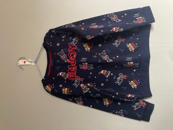 Pull Marine Sergent Major 8 ans - Motif Ours Polaires