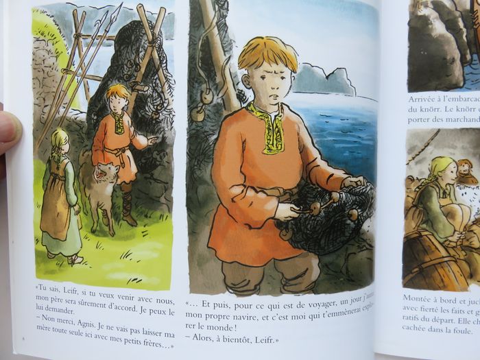Documentaire jeunesse 8-13 ans : L'herbe verte du Groenland. Les Vikings au Xe siècle. (L'école des - photo numéro 10