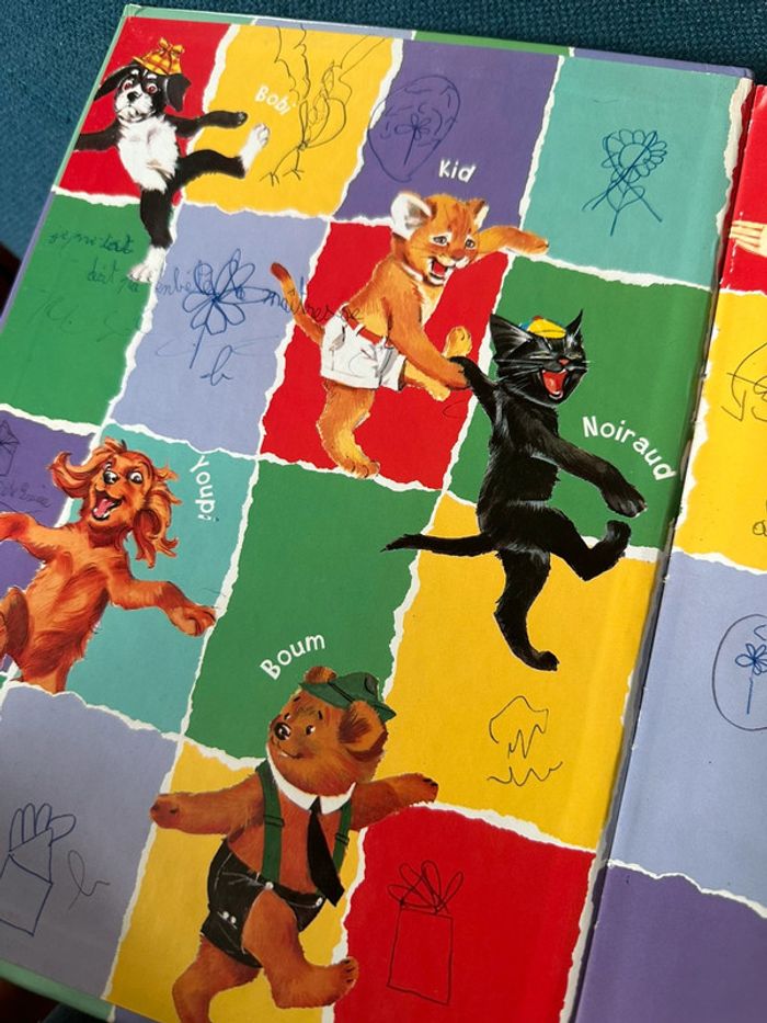 Livre rare Caroline en Amérique USA album bd Pierre Probst contour couleurs multicolore - photo numéro 3