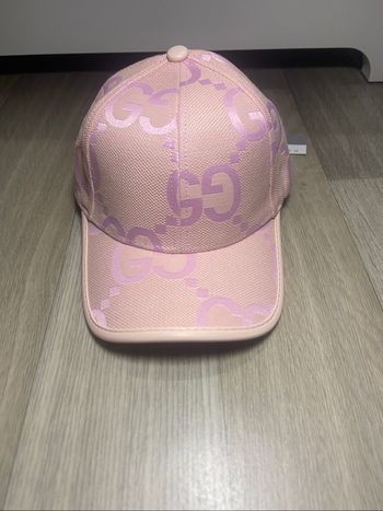 Casquette Gucci rose