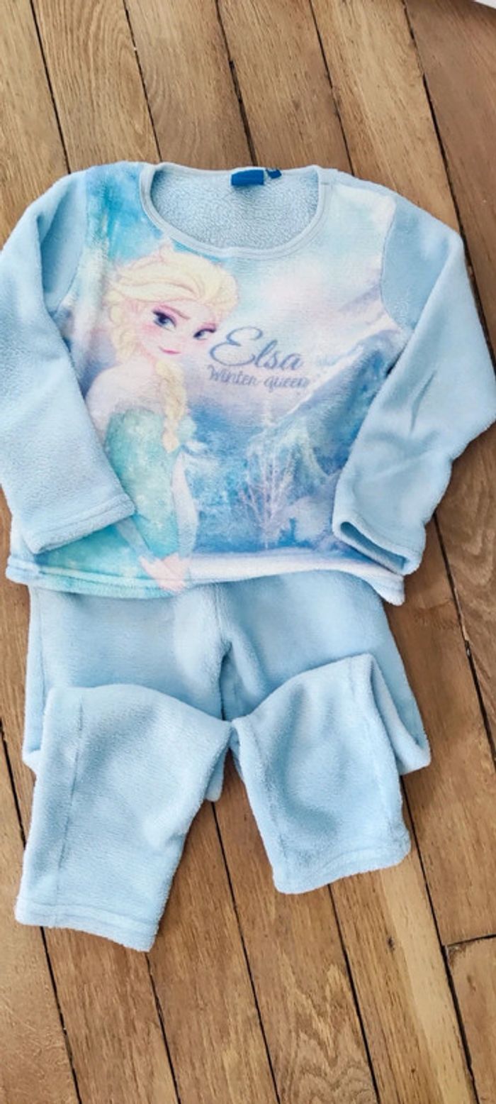 Pyjama polaire Reine des neiges