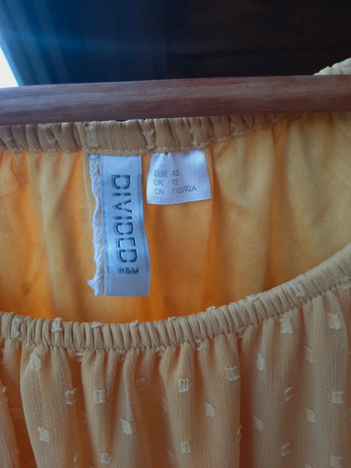 Robe divided jaune 40 - photo numéro 5
