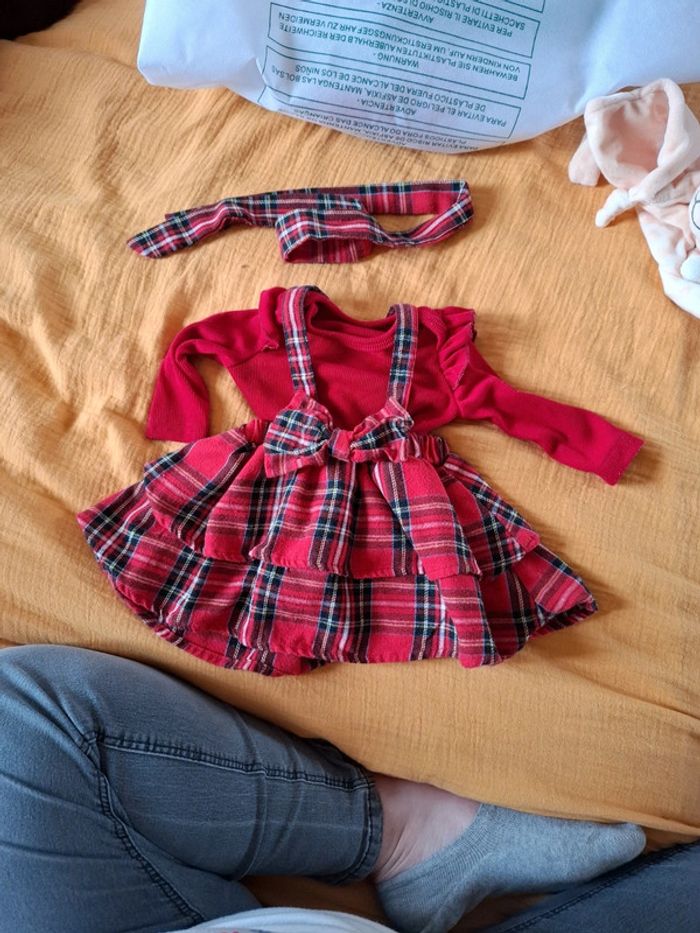 Ensemble jupe, body, bandeau
