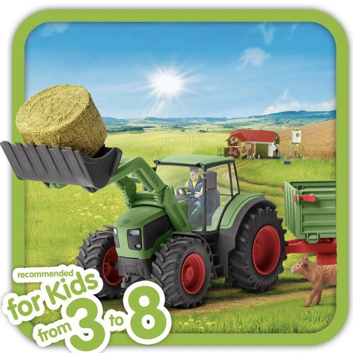 Schleich 42379 Tracteur avec remorque - photo numéro 4