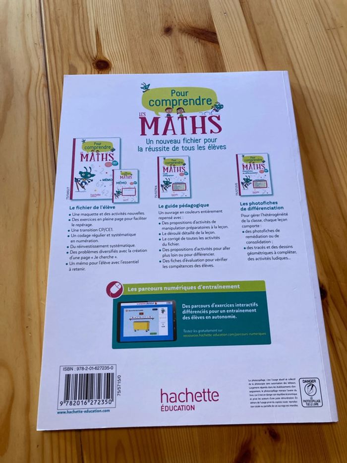 Photofiches - Pour comprendre les maths CE1 - photo numéro 2