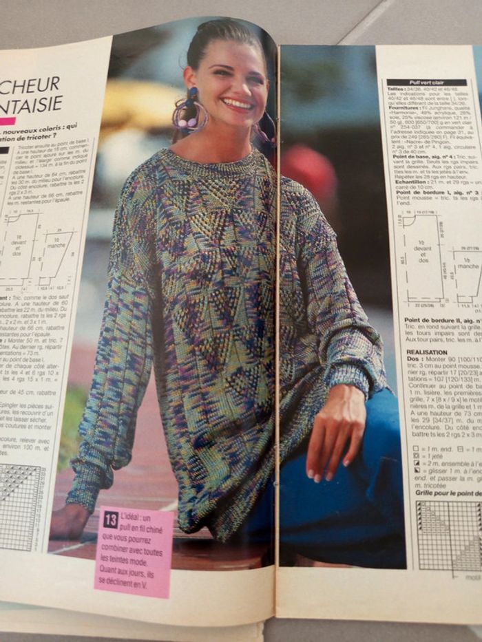 Magazine les plus beaux tricots sandra - photo numéro 6