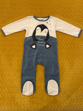 Lot de 2 pyjamas bébé garçon 18 mois