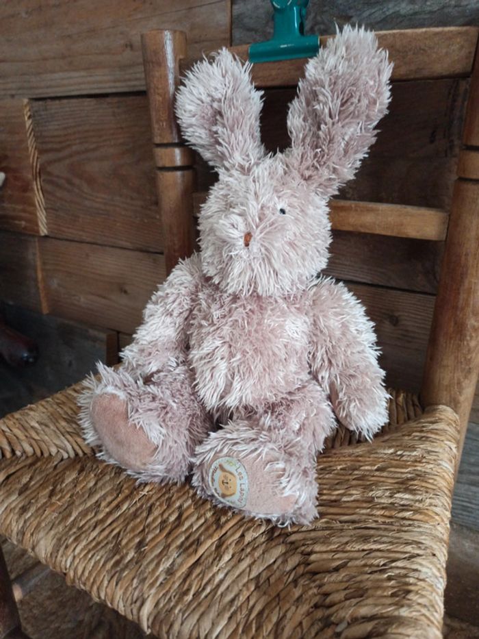 Peluche Jojo lapin moulin roty les lapins tbe - photo numéro 3