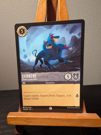 🌟 Cerbère – Disney Lorcana FR - En excellent état 🌟