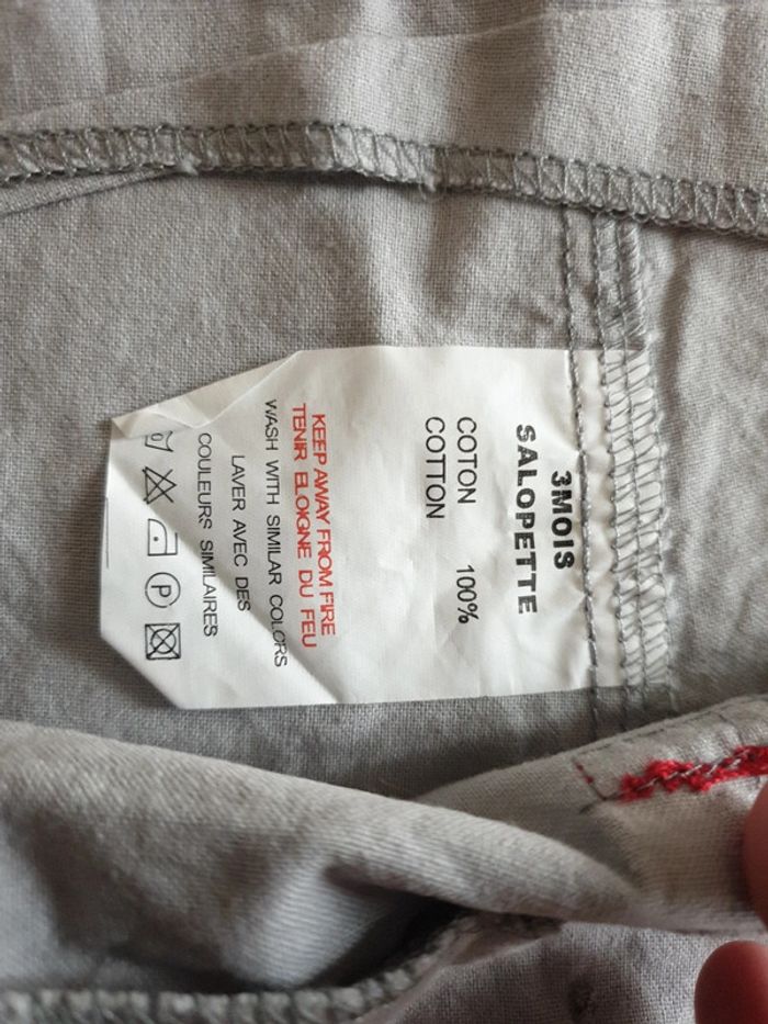 Belle salopette 3 mois - photo numéro 3