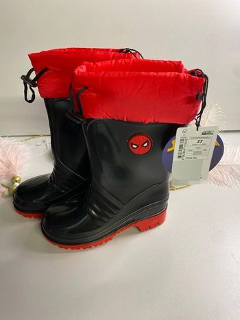 Bottes de pluie garçon (neuf) - Taille 27