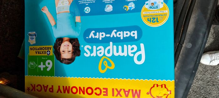 Couche pampers taille6+couche pampers taille06+ - photo numéro 4