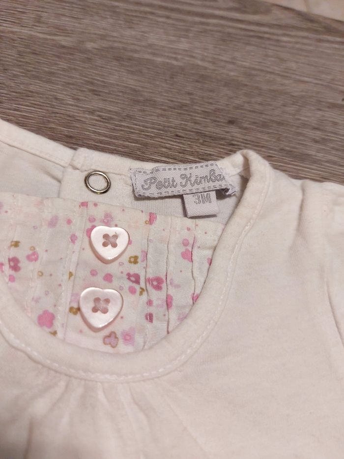 Ensemble legging et T-shirt - 3 mois - Tape à l'oeil - Petit Kimbaloo - photo numéro 2