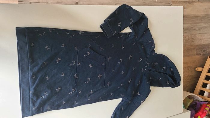 Robe tunique capuche