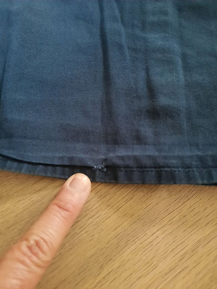Chemise bleu marine à manches longues brodée au dos Tape à l'oeil 4 ans - photo numéro 4