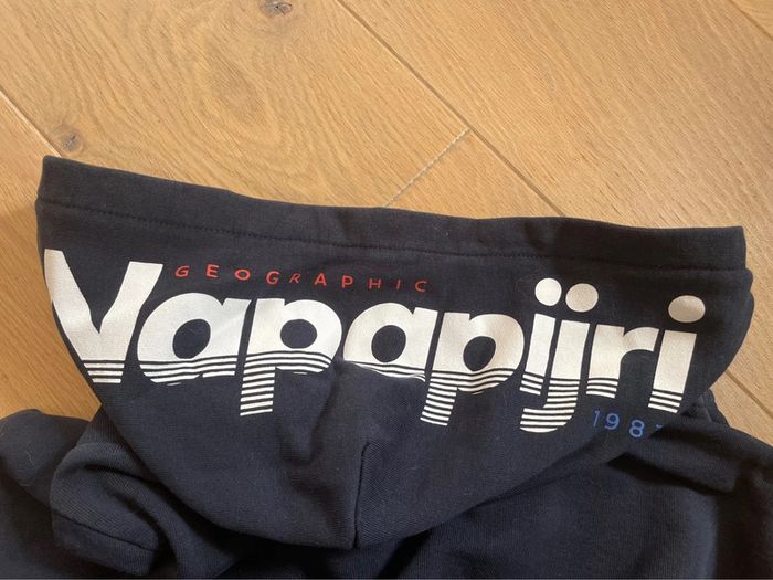 Gilet zippé à capuche marine - Napapijri - 16ans - photo numéro 5