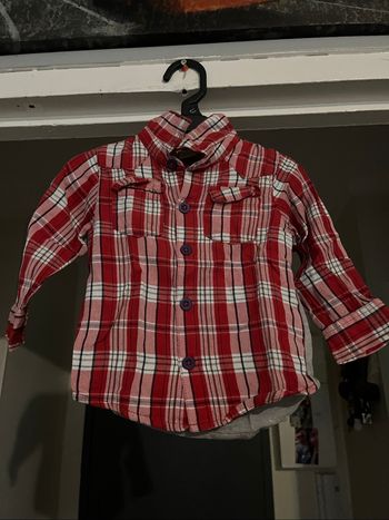 Chemise garçon 12 mois boîte à malices