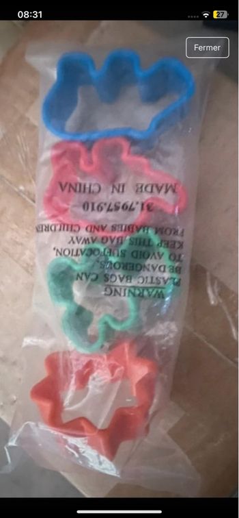 Lots 10 paquet forme