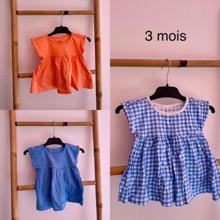 Lot robes 3 mois