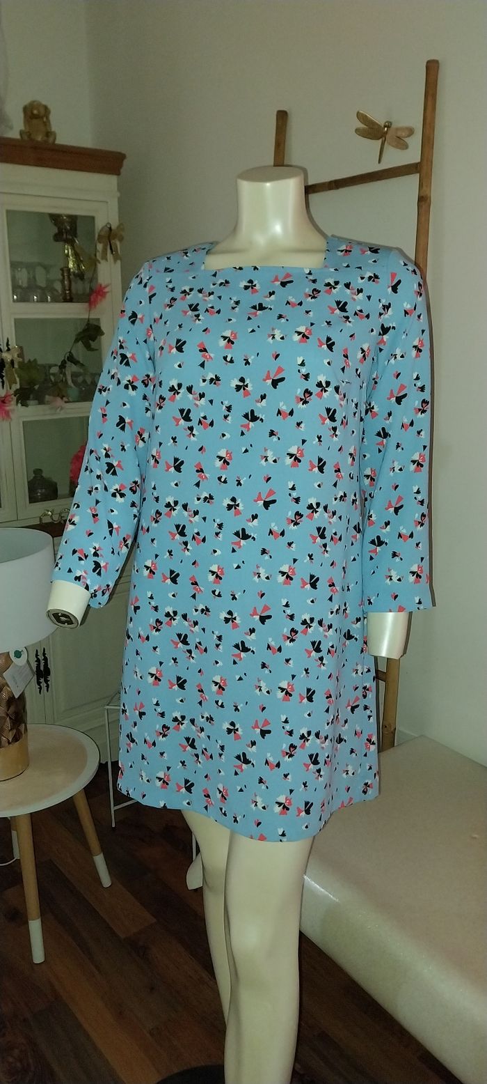 Robe printanière fleurie neuve by Naf Naf Taille 36 neuve - photo numéro 10