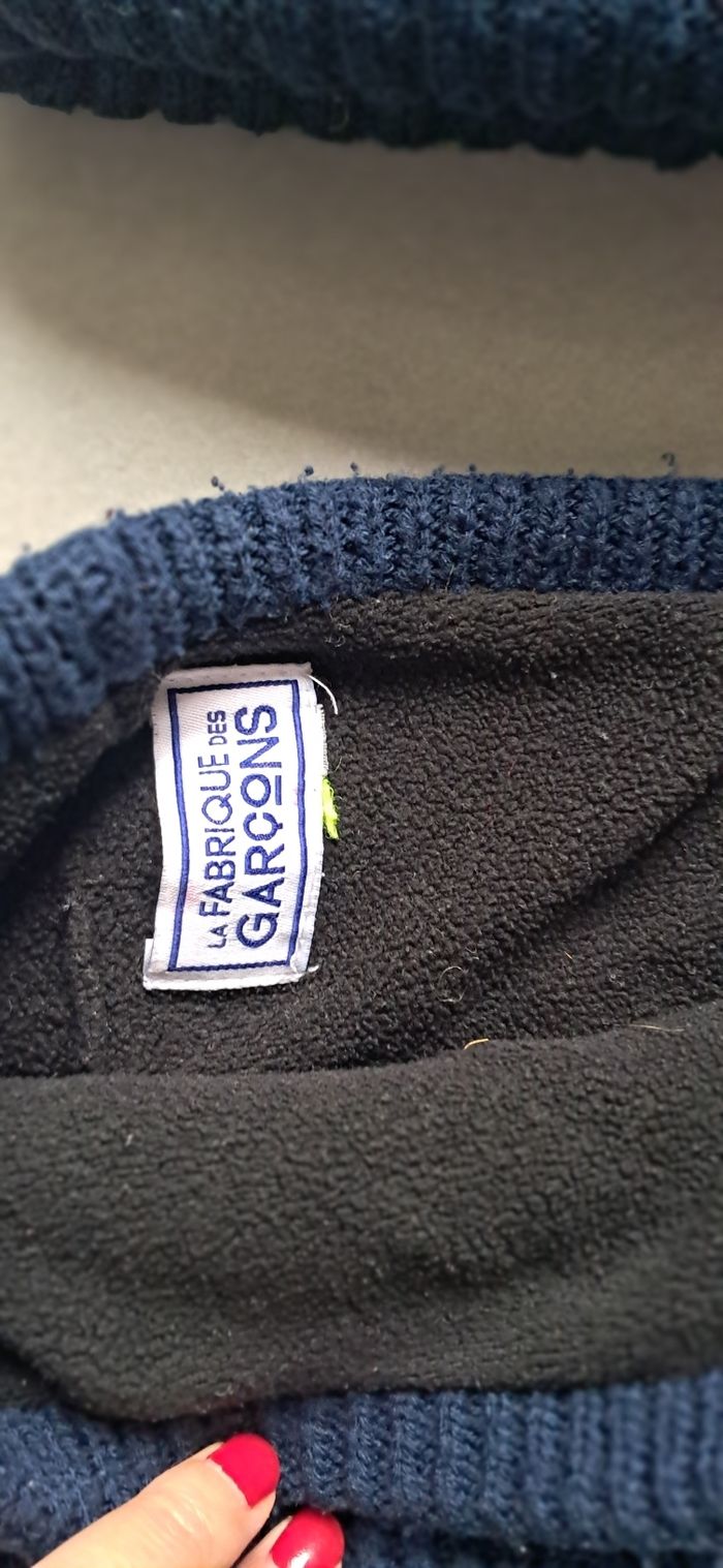 Tour de cou et bonnet - photo numéro 2