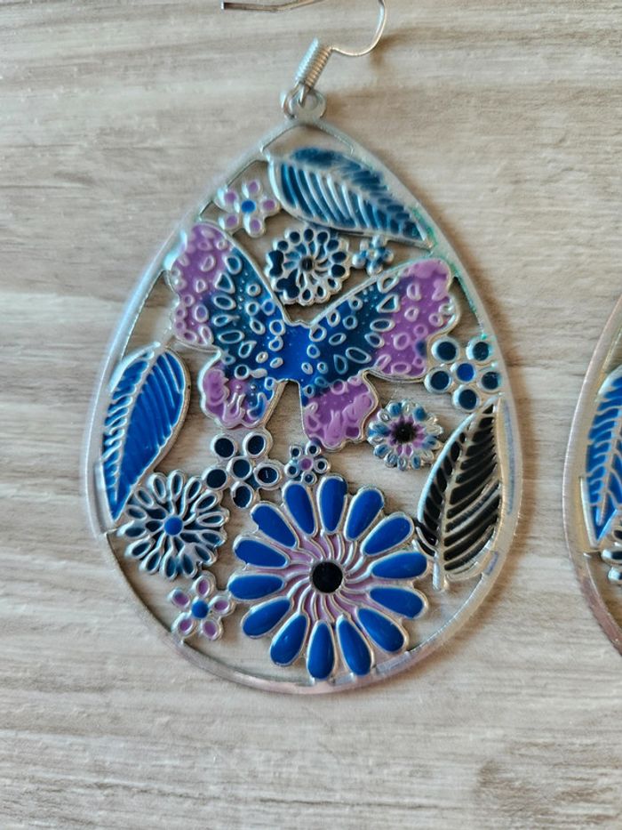 Boucles d'oreilles fantaisie - photo numéro 2