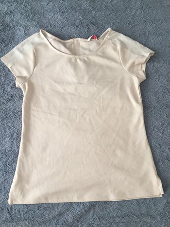 Teeshirt rose tres pâle