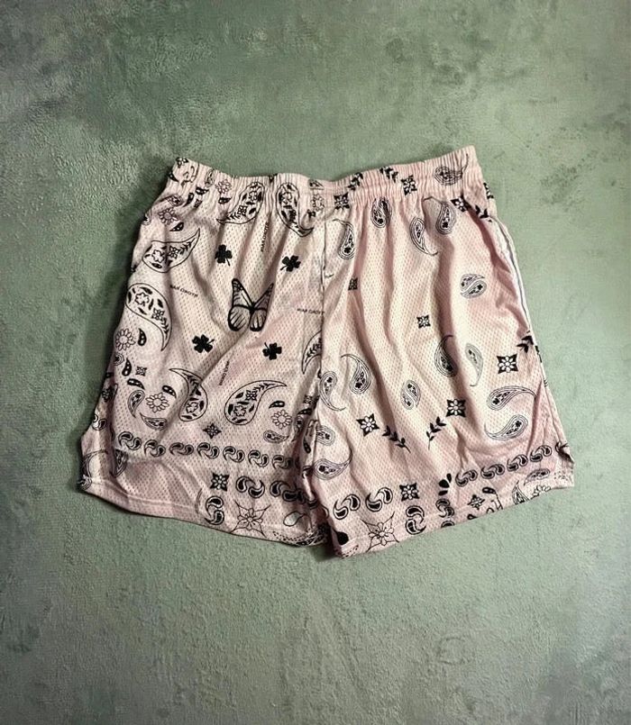 Short en mesh motif bandana rose Ryoko Rain California Style – Taille L - photo numéro 4