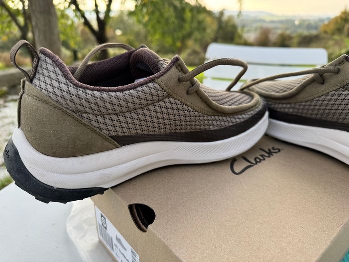 Chaussures Clarks ATL Trail Wally Sneakers, Olive, 41.5 - photo numéro 10