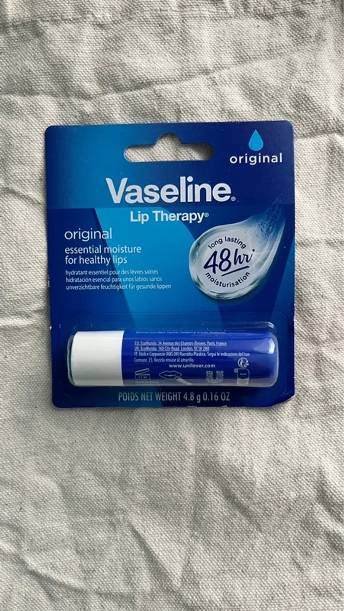 Baume à lèvre vaseline