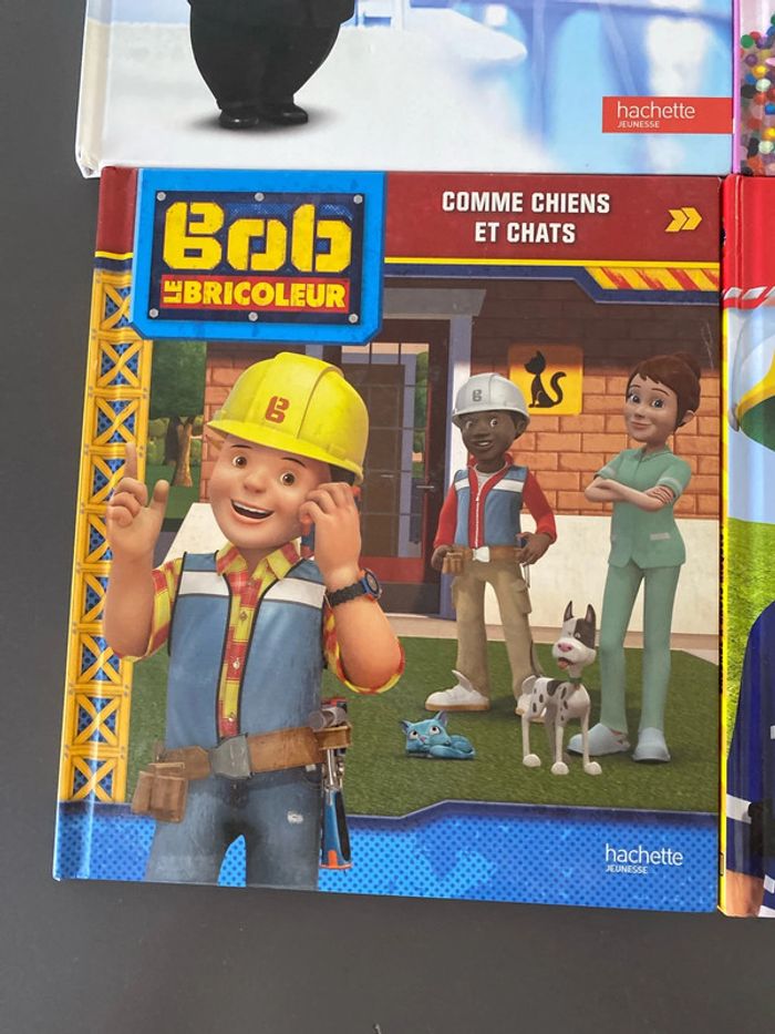 Lot de 4 livres baby boss bob le bricoleur sam le pompier et mamie poule raconte - photo numéro 4