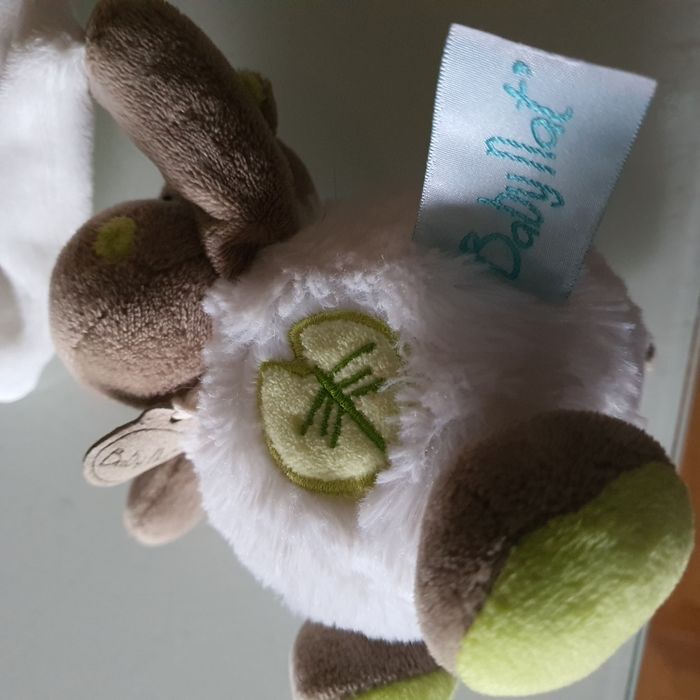 Doudou mouchoir Hippopotame Baby Nat - photo numéro 5