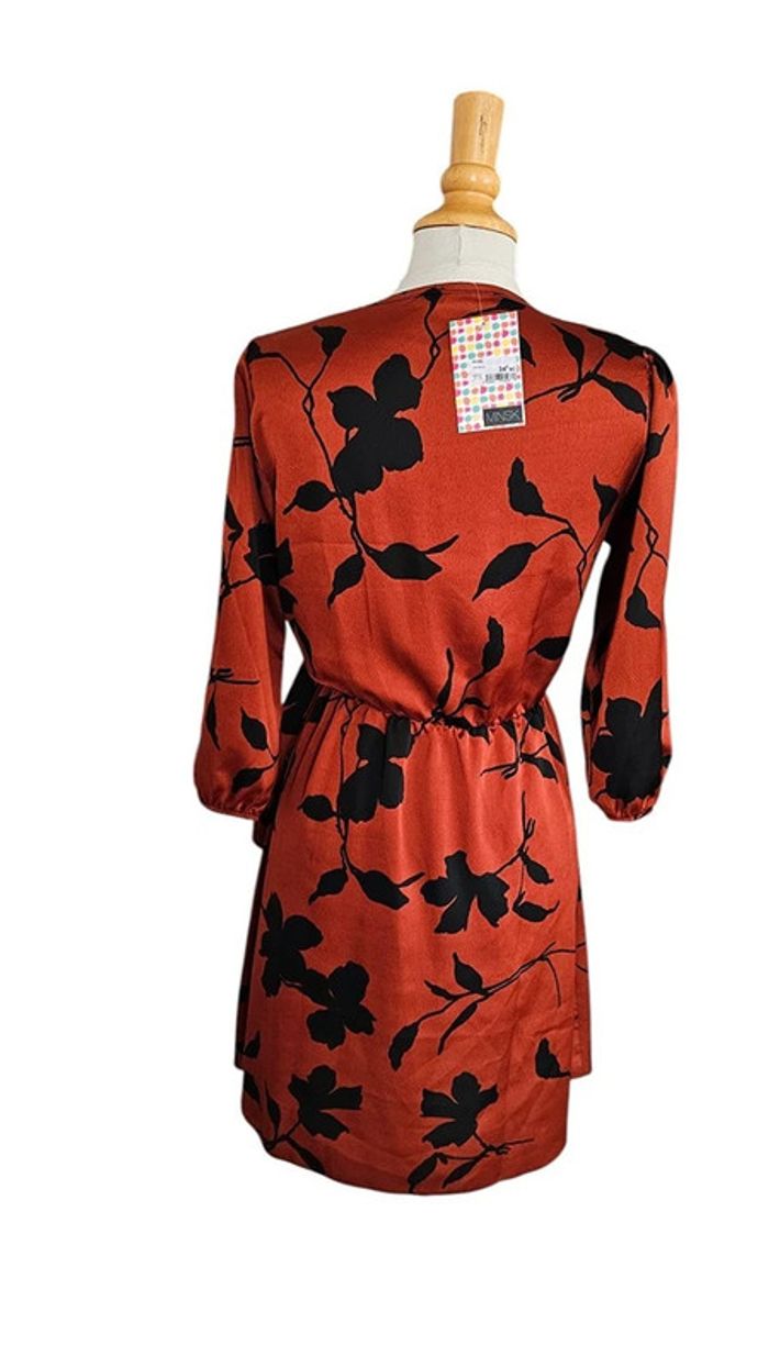 Robe longue Minsk – M – Brique et Noir – État : Excellent - photo numéro 3