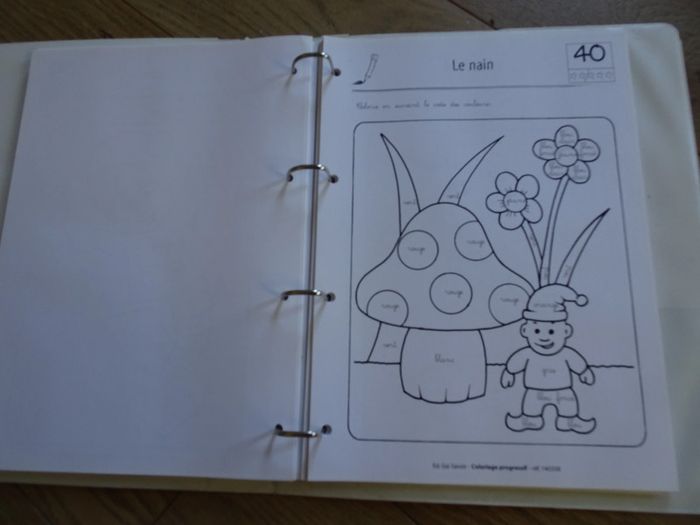 Classeur coloriage progressif 5-8 ans Gai savoir - photo numéro 5
