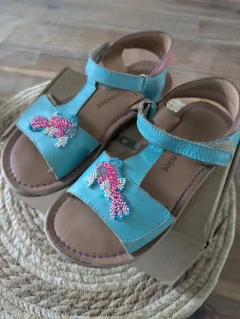Sandales en cuir