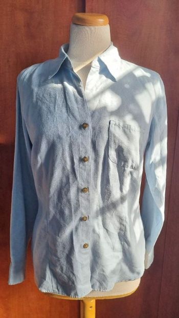 Chemise effet daim au touché taille 10 (38FR)