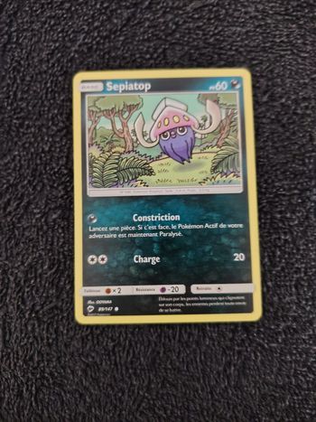 Carte POkémon Sepiatop