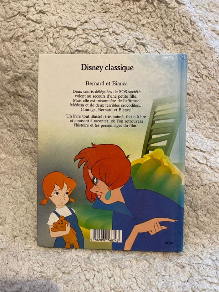 Livre Bernard et Bianca Disney - photo numéro 2
