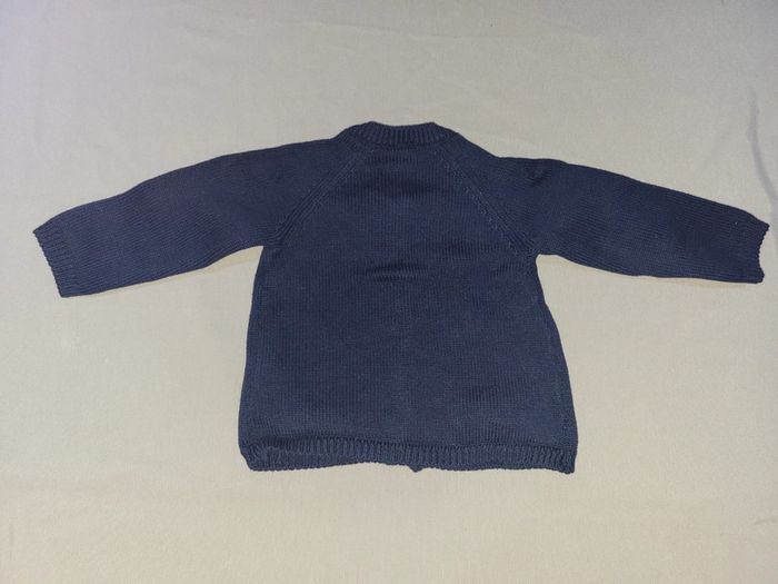 Gilet noeud 6 mois fille - photo numéro 2