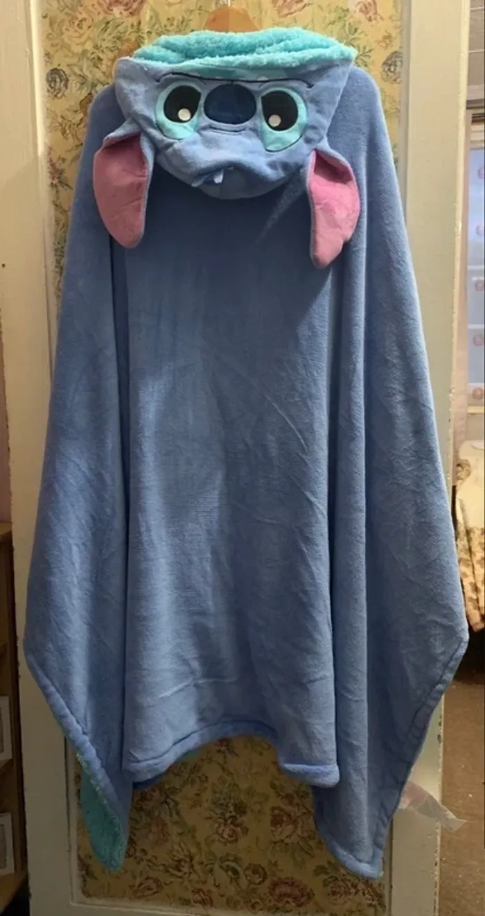 Plaid capuche Stitch