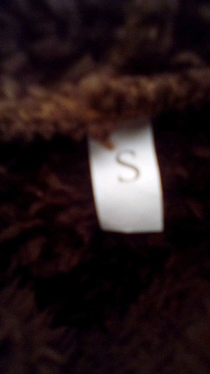 Gilet chocolat à capuche neuf - photo numéro 8