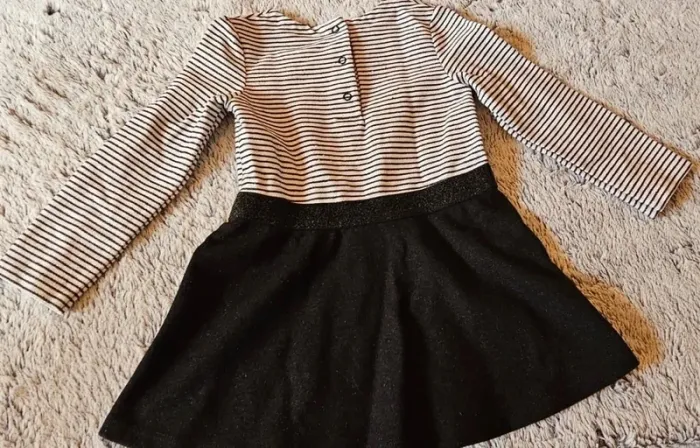 robe absorba marinière - photo numéro 3