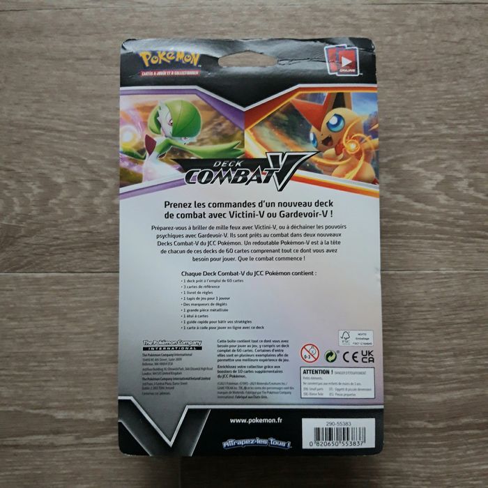 Deck de combat Pokémon Victini V NEUF - photo numéro 2