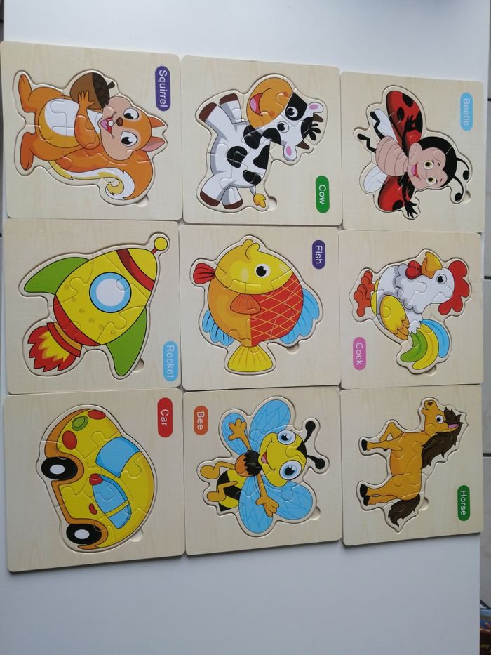 puzzle en bois - photo numéro 2